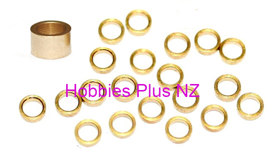 SlotingPlus Spacer 2.4mm MINI BRONZE for axle 3/32" (2.38) mm  SP 062207